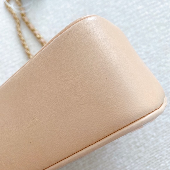 SOLD ✨Chanel Limited Edition Karl Lagerfeld Print Satin Stitch Chain Scarf Bag - Picture 15 of 17